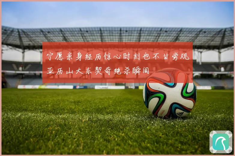 宁愿亲身经历惊心时刻也不甘旁观亚历山大东契奇绝杀瞬间